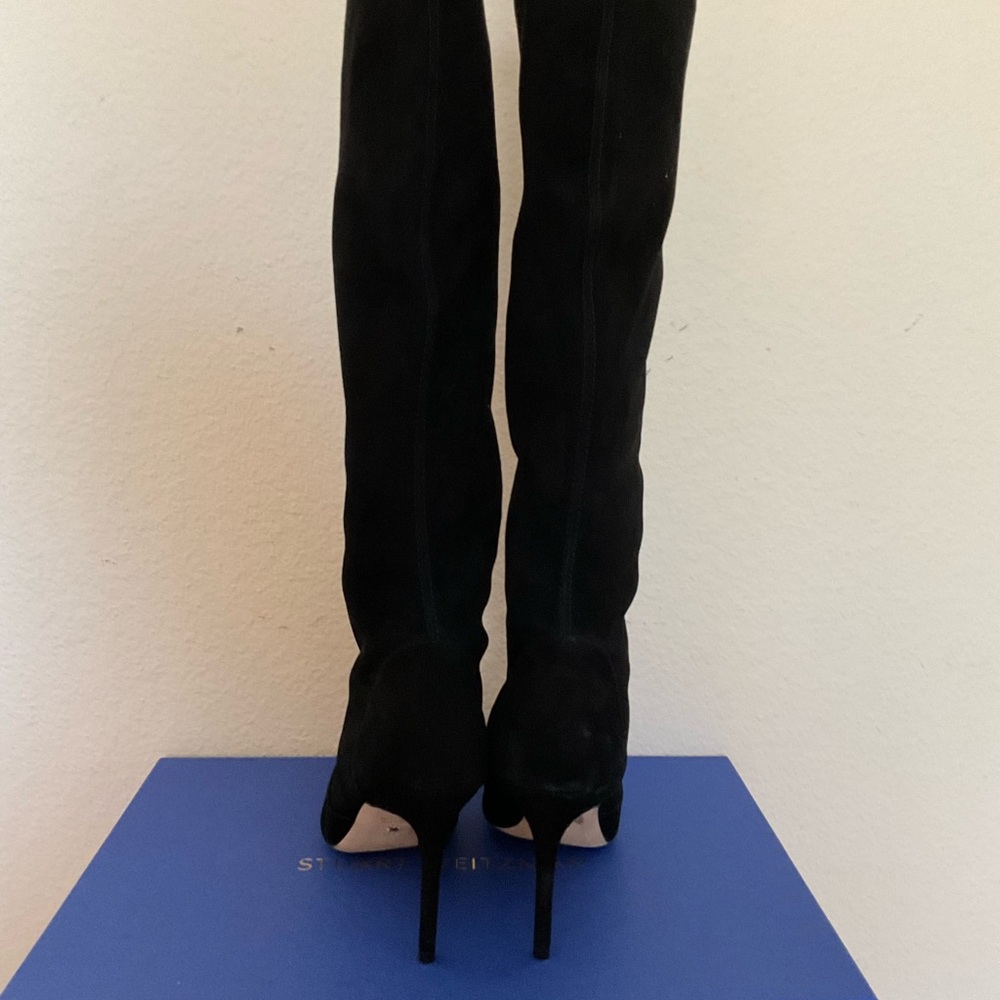 Stuart Weitzman To The Knee Boot Size 11.5 - image 2